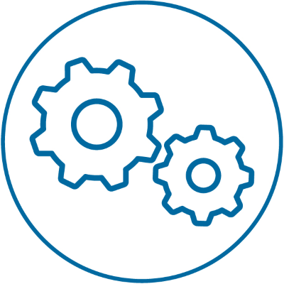 Belbin Team Roles Implementer Line Icon Circle 65