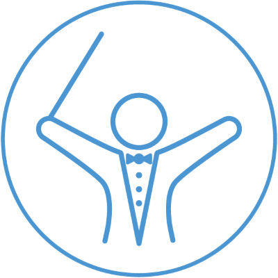 Belbin Team Roles Co Ordinator Line Icon Circle 65