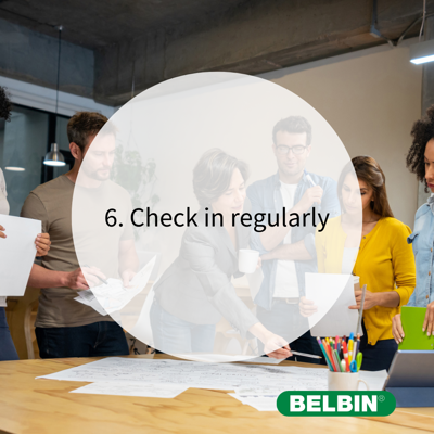 How To Manage A Hybrid Team With Belbin 6 Check In Regularly